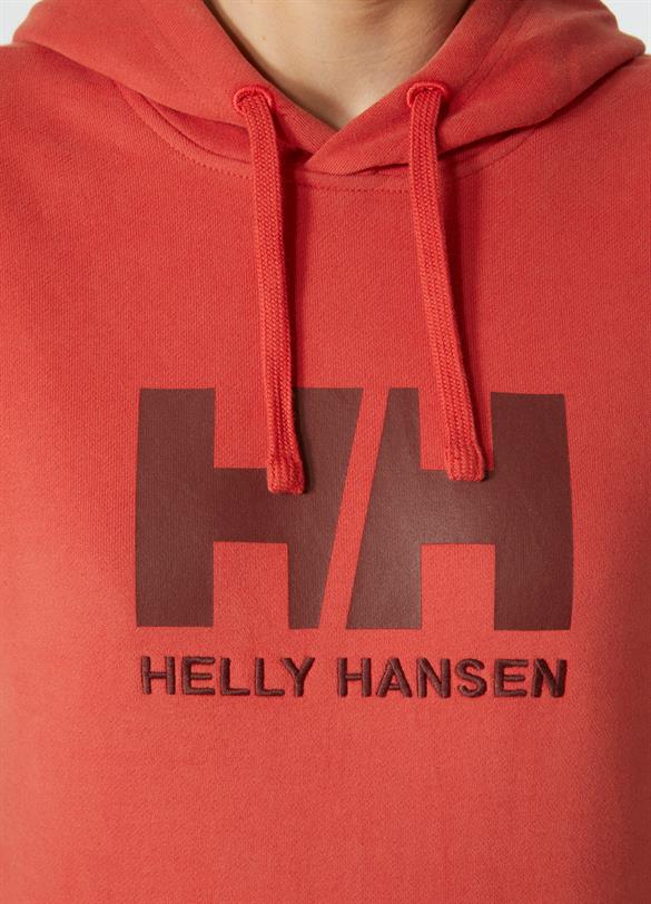 HELLY HANSEN  W LOGO HOODIE KAPİŞONLU