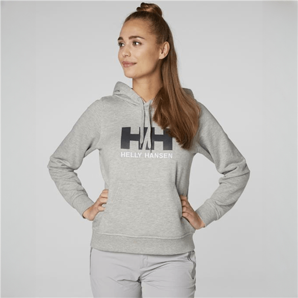 HELLY HANSEN  W LOGO HOODIE KAPİŞONLU