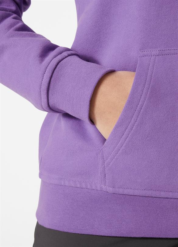 HELLY HANSEN  W LOGO HOODIE KAPİŞONLU