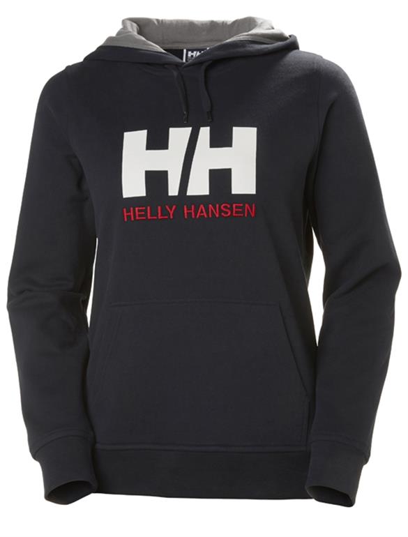 HELLY HANSEN  W LOGO HOODIE KAPİŞONLU