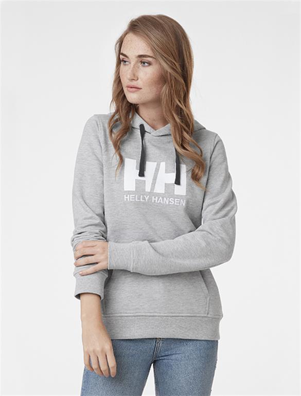 HELLY HANSEN  W LOGO HOODIE KAPİŞONLU