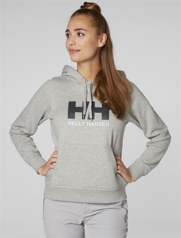HELLY HANSEN  W LOGO HOODIE KAPİŞONLU