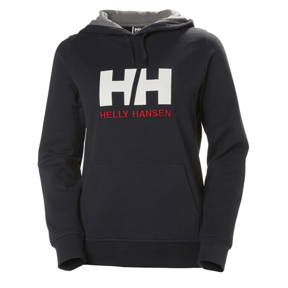 HELLY HANSEN  W LOGO HOODIE KAPİŞONLU