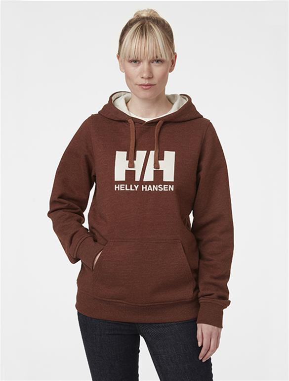HELLY HANSEN  W LOGO HOODIE KAPİŞONLU