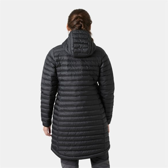 HELLY HANSEN W SIRDAL LONG HOODED INSULATOR MONT