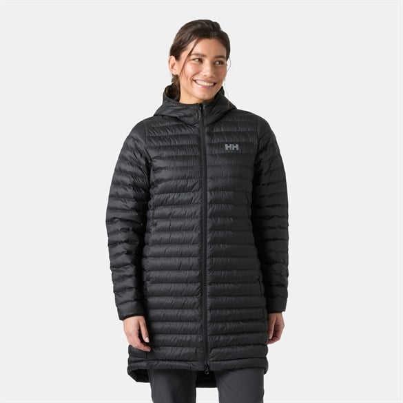 HELLY HANSEN W SIRDAL LONG HOODED INSULATOR MONT