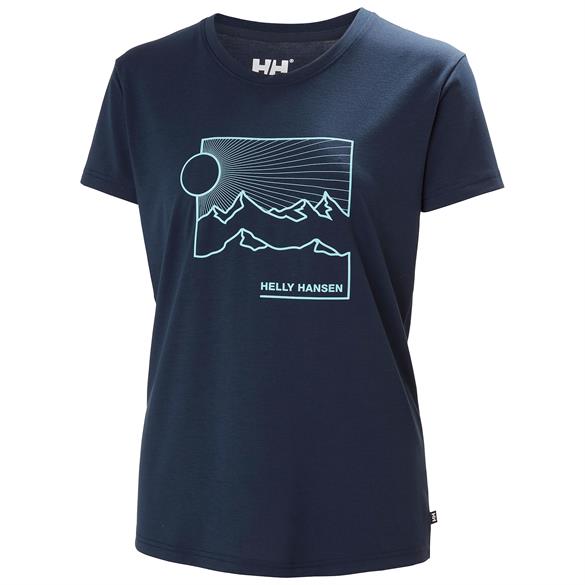HELLY HANSEN W SKOG RECYCLED GRAPHIC T-SHIRT