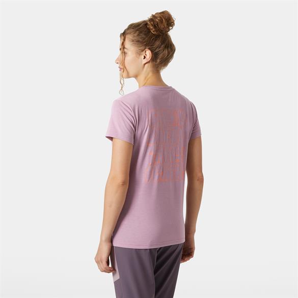 HELLY HANSEN W SKOG RECYCLED GRAPHIC T-SHIRT