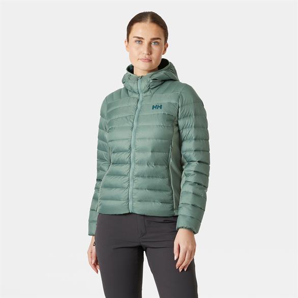 HELLY HANSEN W VERGLAS DOWN HYBRID HOOD MONT 2.0