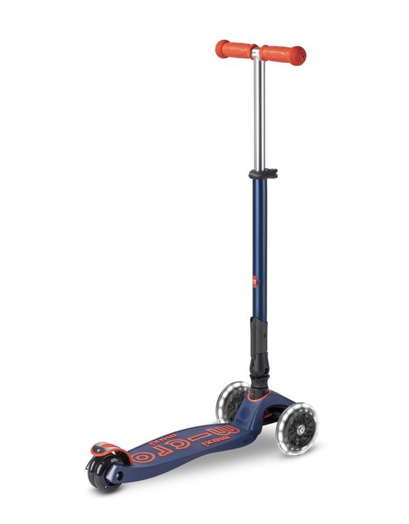 MAXI MICRO DELUXE FOLDABLE LED NAVY RED