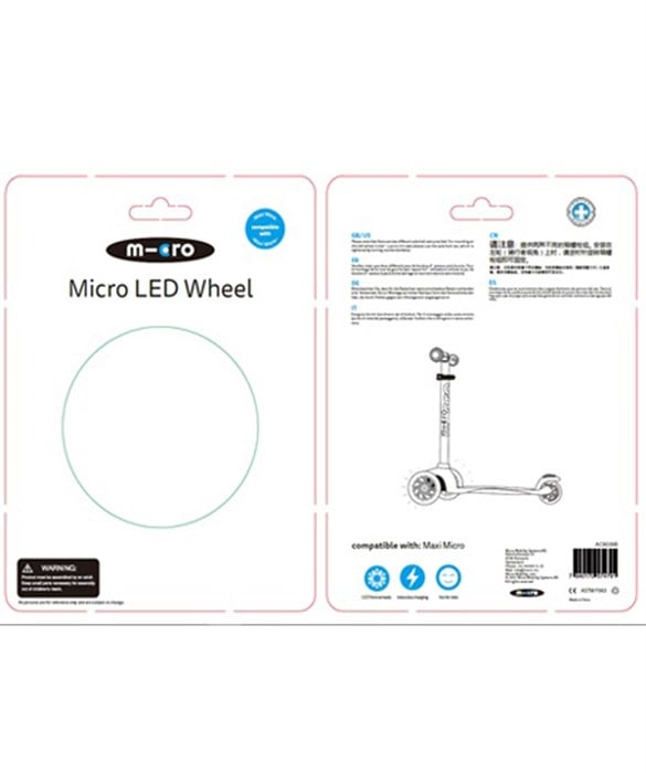 MICRO LED WHEEL MAXI MICRO 120 MM SET