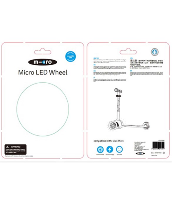 MICRO LED WHEEL MINI MICRO 120 MM SET
