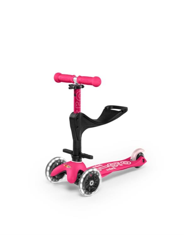 MINI MICRO 3IN1 DELUXE PLUS LED PINK
