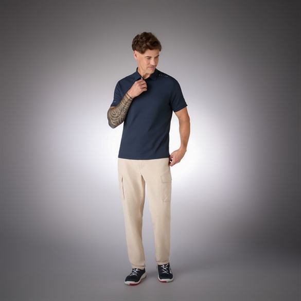 MUSTO M EVO CREW PRO LITE POLO T-SHIRT