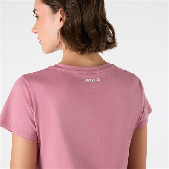 MUSTO W ORIGINAL V NECK SS T-SHIRT
