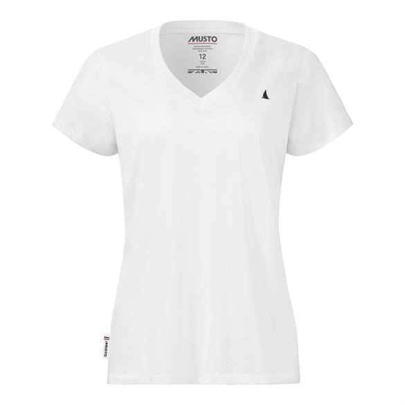 MUSTO W ORIGINAL V NECK SS T-SHIRT