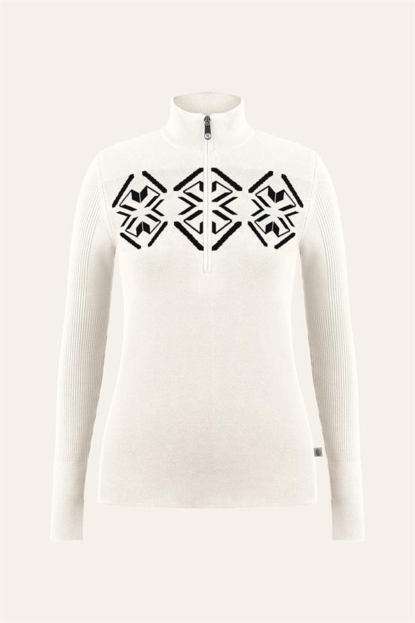 POIVRE BLANC W24-3540-WO KNIT KADIN SWEAT SHIRT