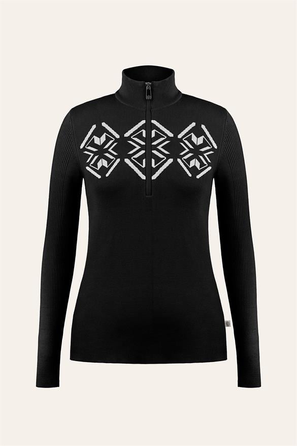 POIVRE BLANC W24-3540-WO KNIT KADIN SWEAT SHIRT