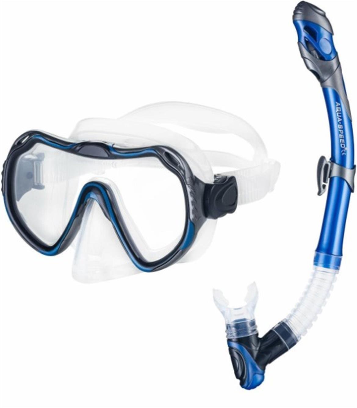 AQUA SPEED JAVA+ELBA SNORKEL