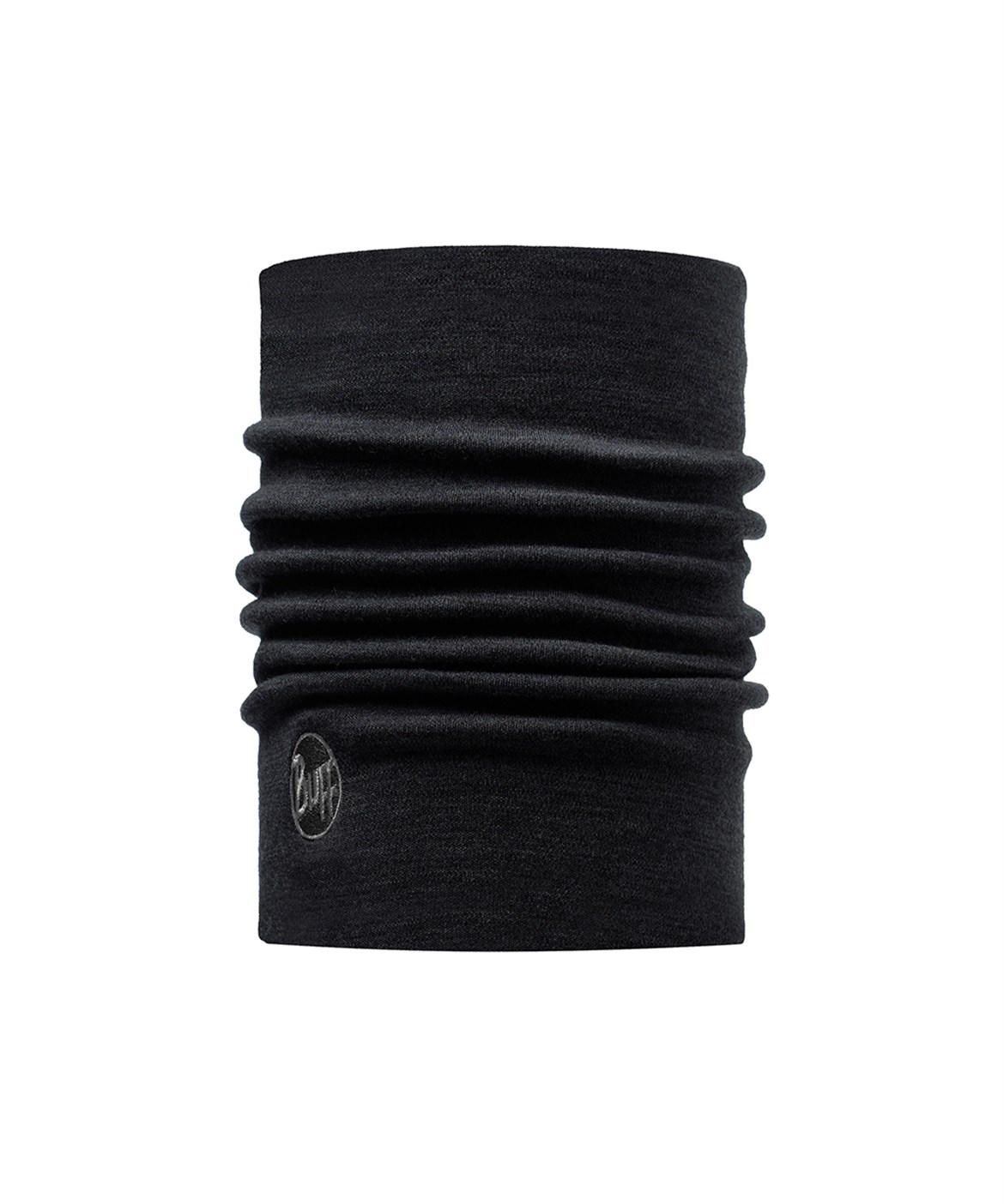 BUFF MERINO HEAVYWEIGHT NECK WARMERSOLID BLACK