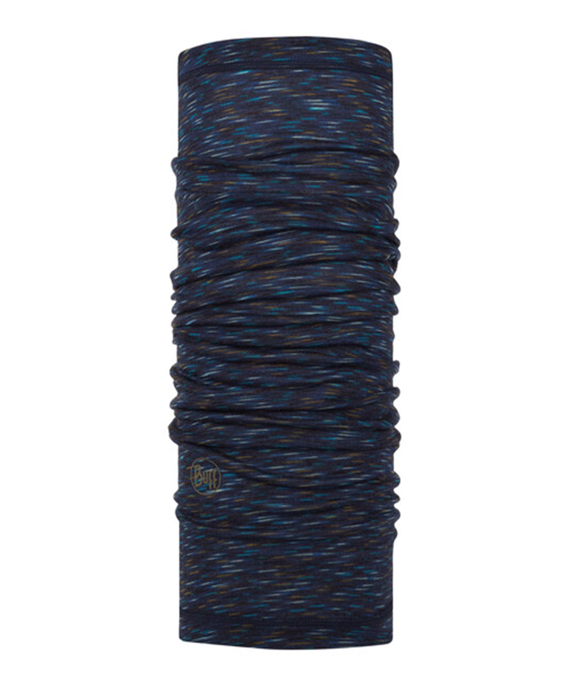 BUFF MERINO LIGHTWEIGHT MULTISTRIPES DENIM