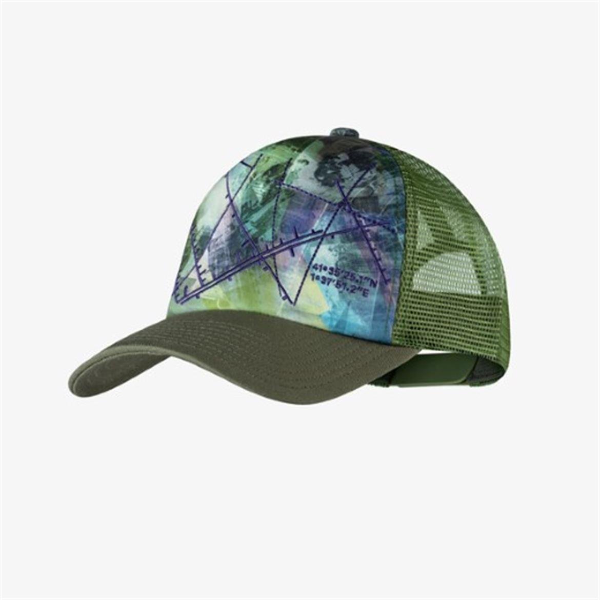 BUFF TRUCKER CAP CAMPAST GREEN L/XL