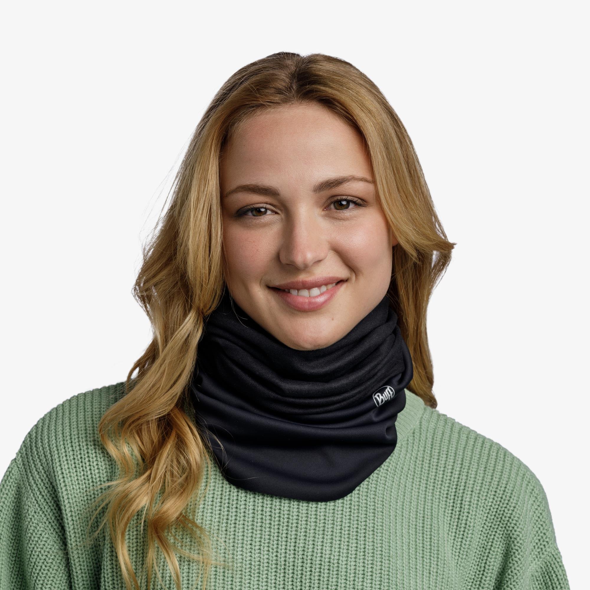 BUFF® WINDPROOF SOLID BLACK BOYUNLUK