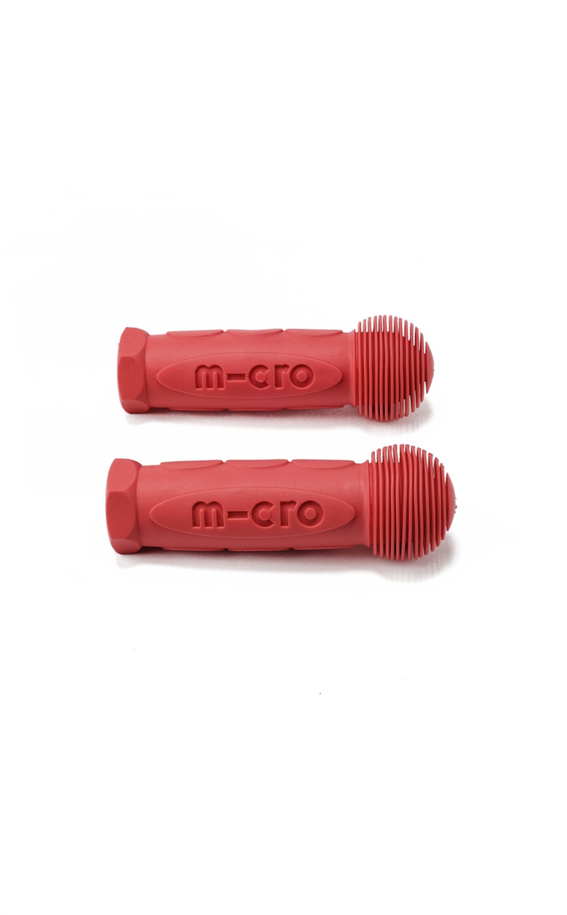 HANDLES RUBBER BRIGHT CORAL
