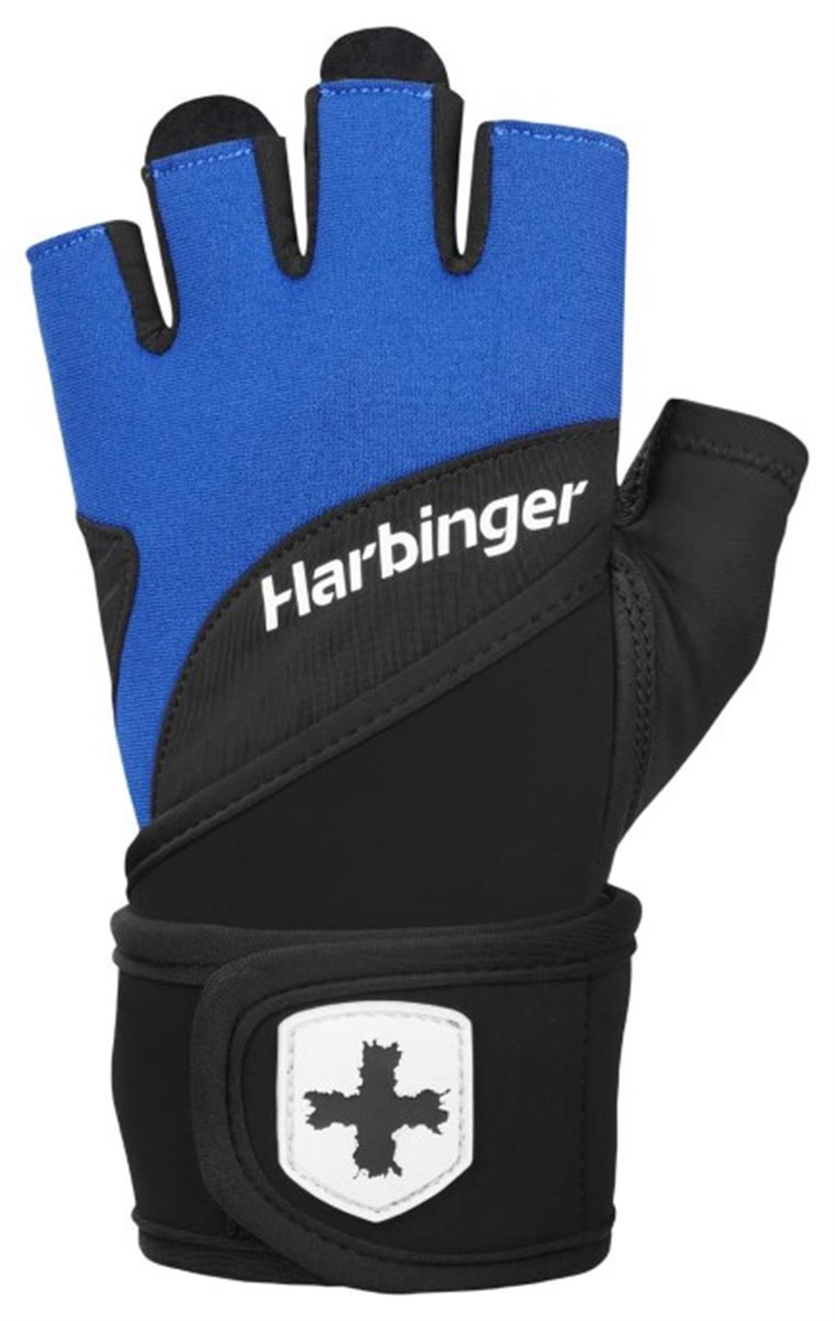 HARBINGER TRAINING GRIP WRISTWRAP GLOVES M