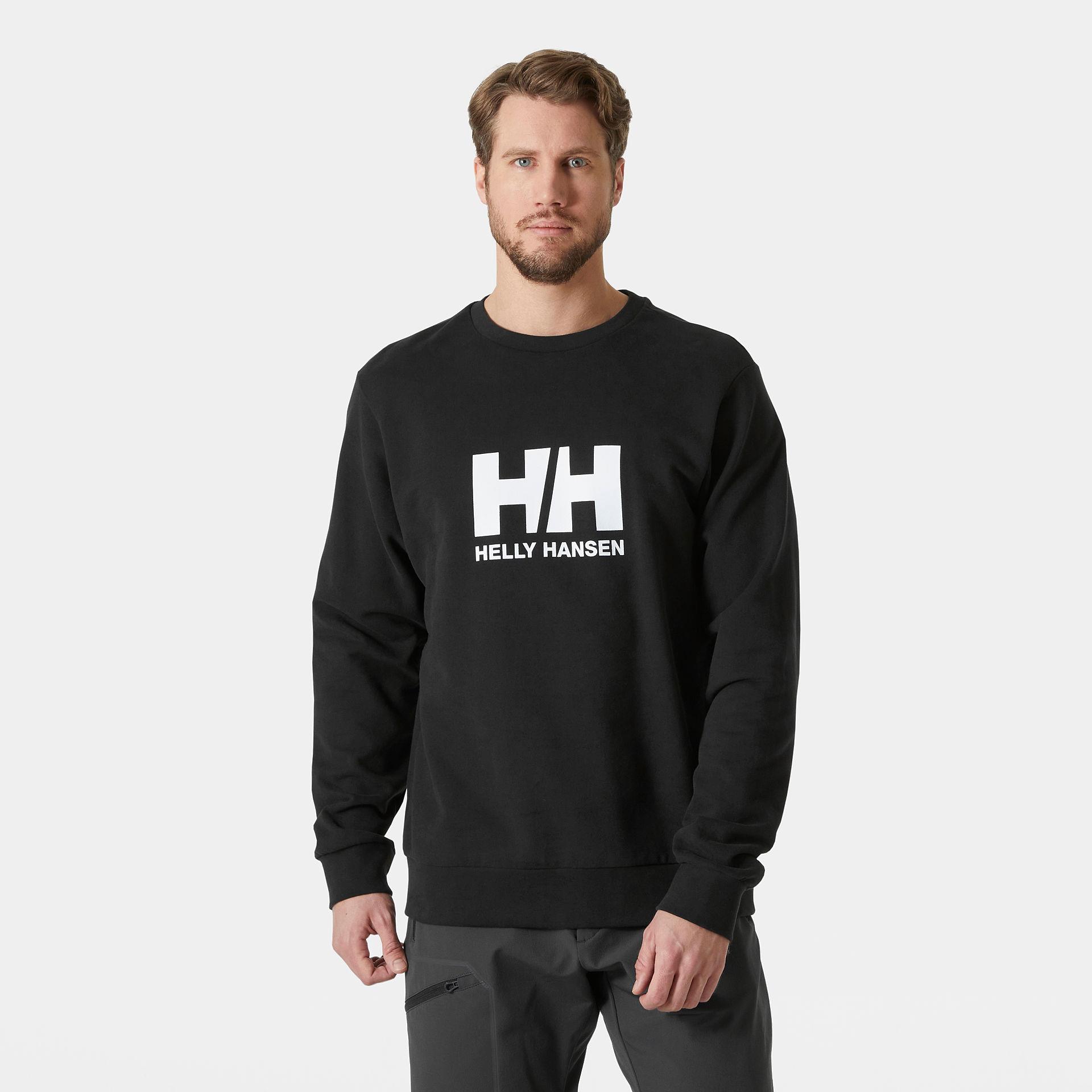 Helly Hansen Damen HH Logo Crew Pullover – Aus 100% Bio-Baumwolle, Bequemer Freizeit-Sweater