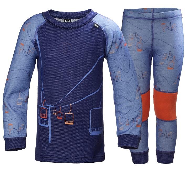 HELLY HANSEN K HELLY HANSEN LIFA MERINO SET