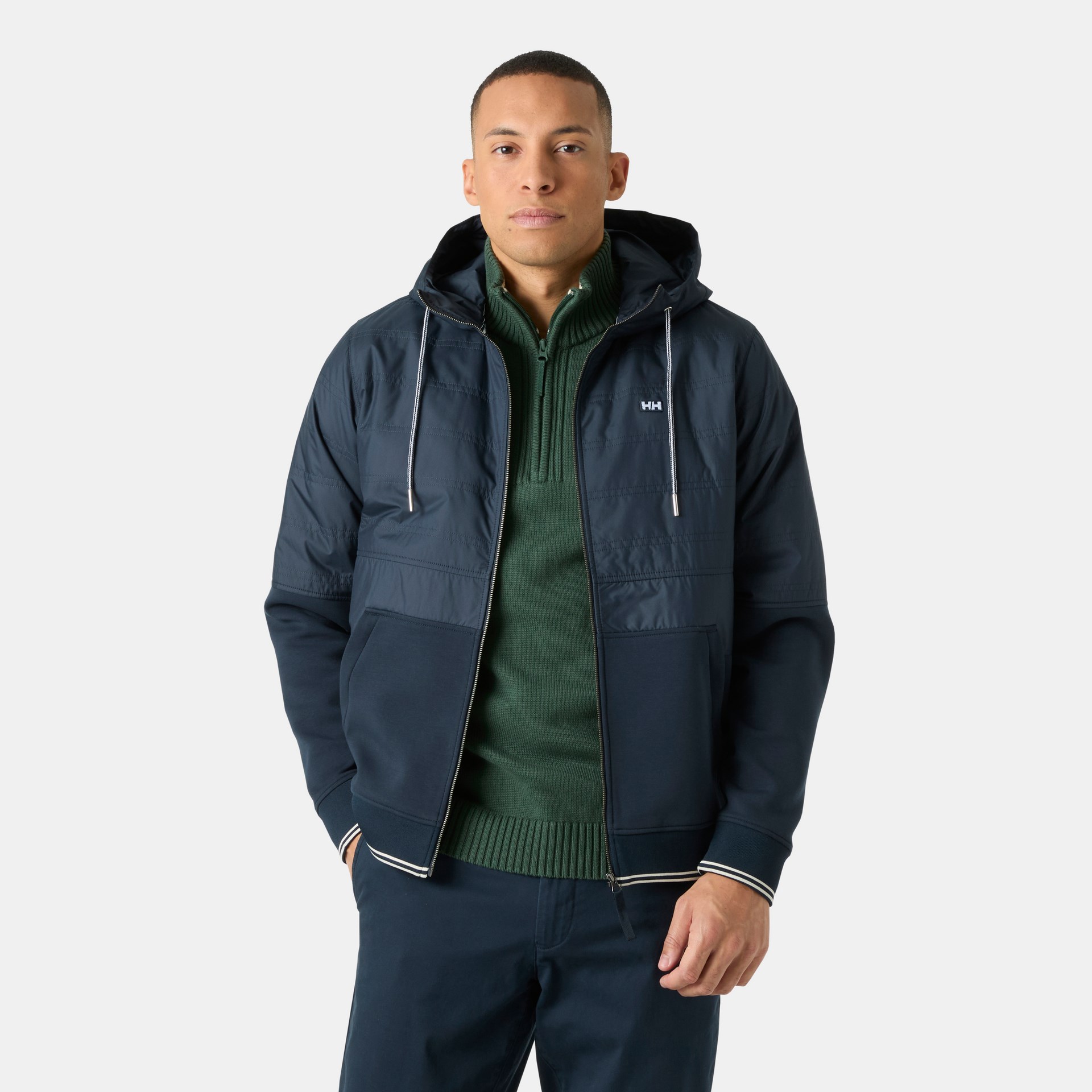 HELLY HANSEN KOSTER HYBRID FZ KAPÜŞONLU MONT