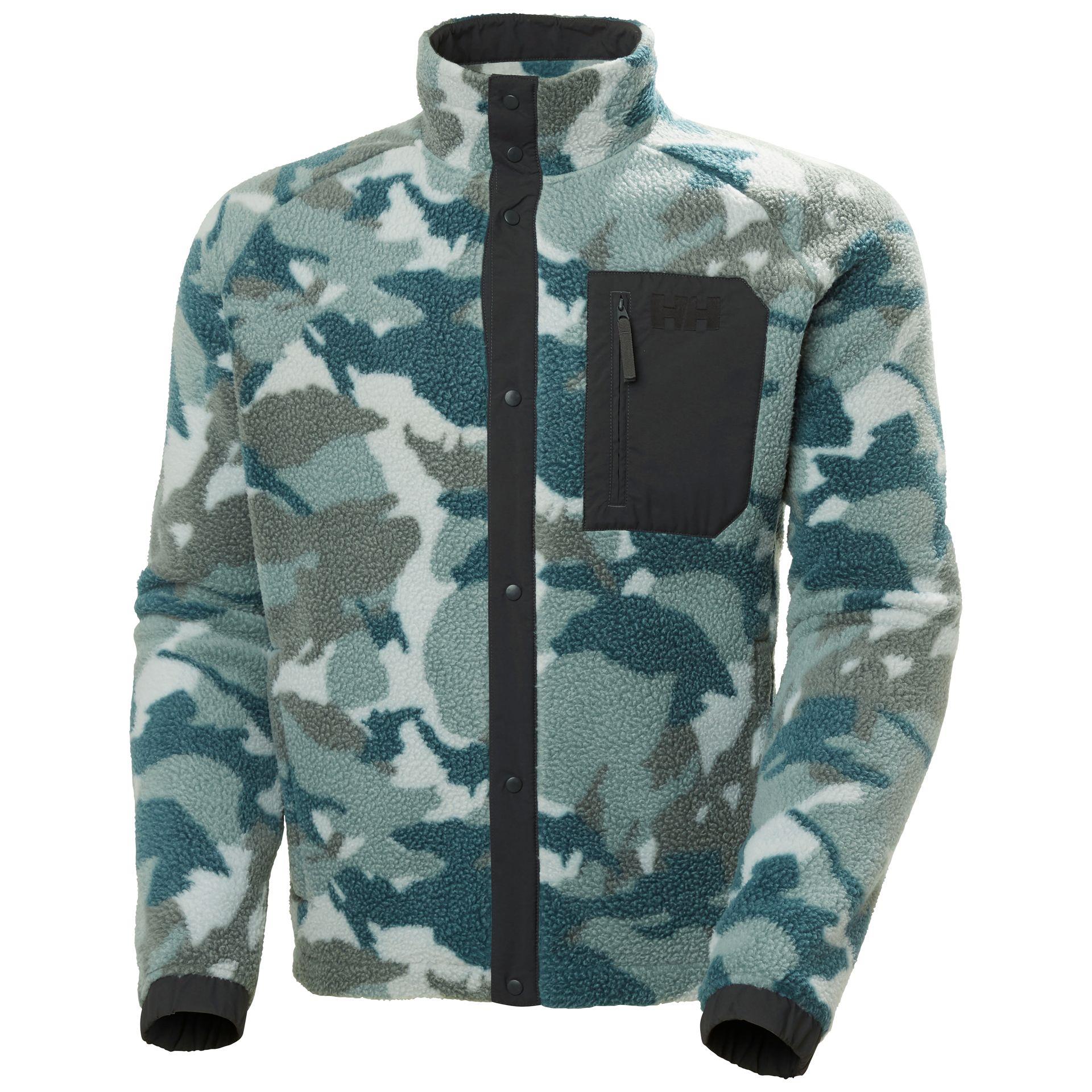 HELLY HANSEN PANORAMA PRINTED PILE SNAP MONT | Sport Works