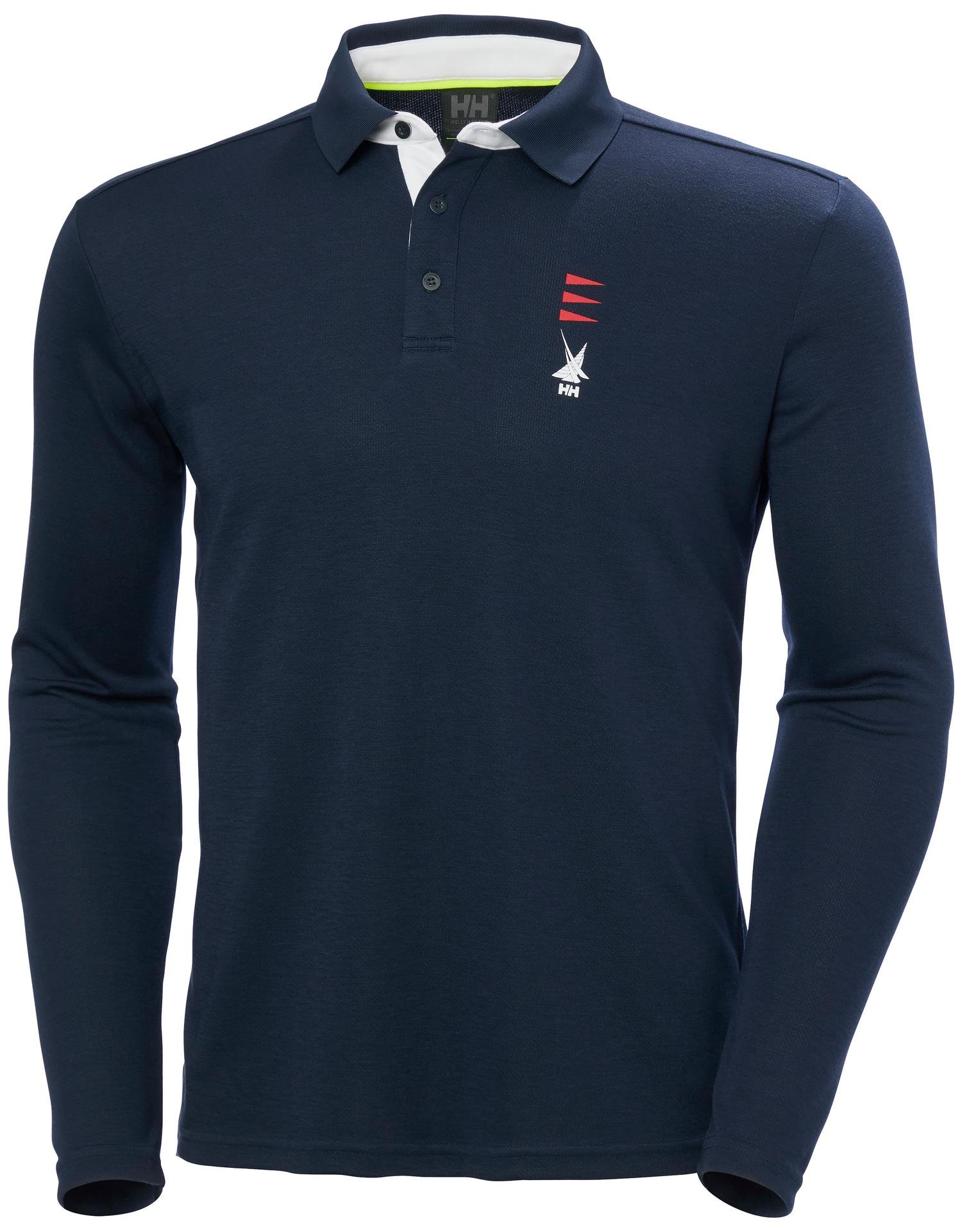 HELLY HANSEN SKAGERRAK QUICKDRY RUGGER UZUN KOLLU POLO T SHIRT