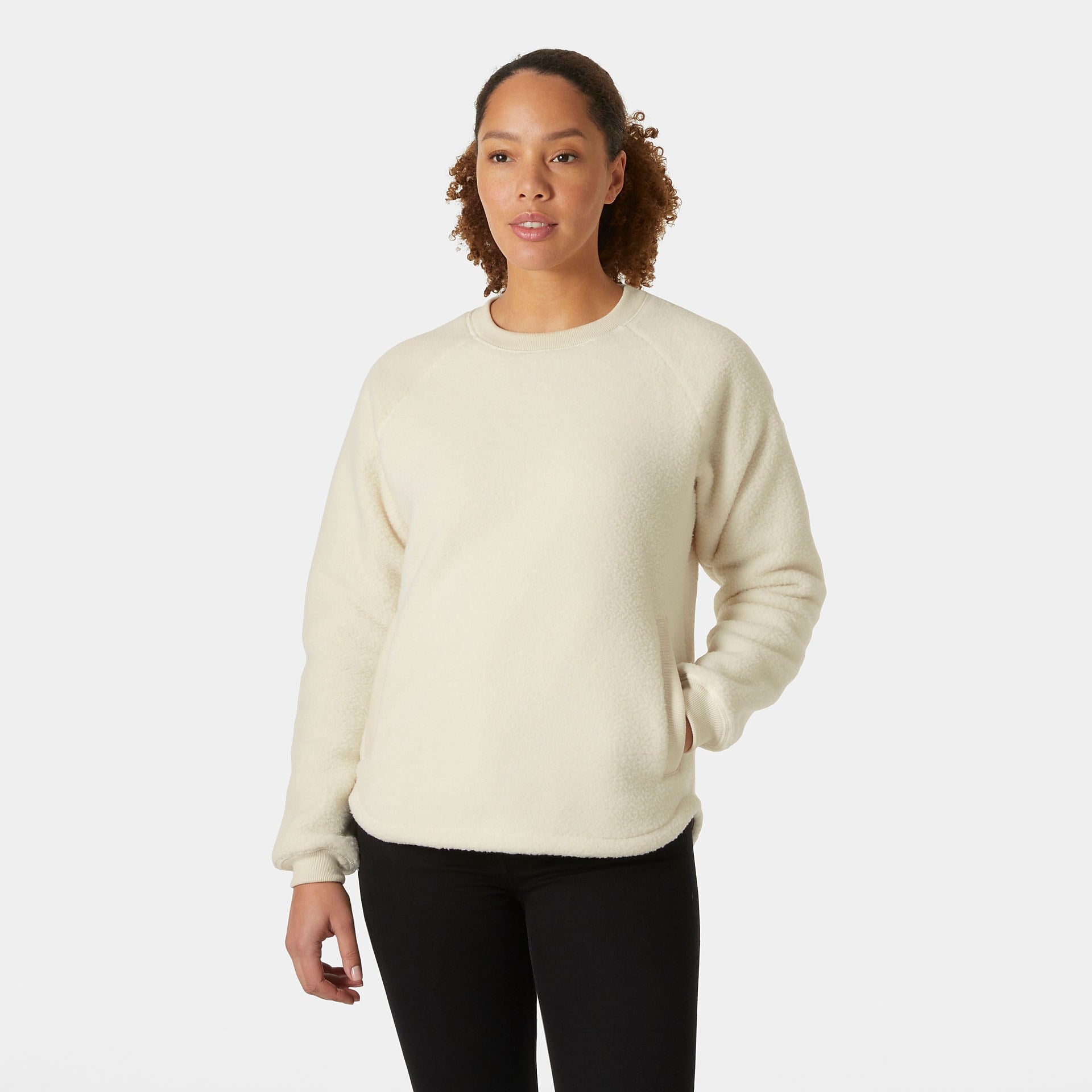 HELLY HANSEN W ESCAPE TEDDY SWEATSHIRT