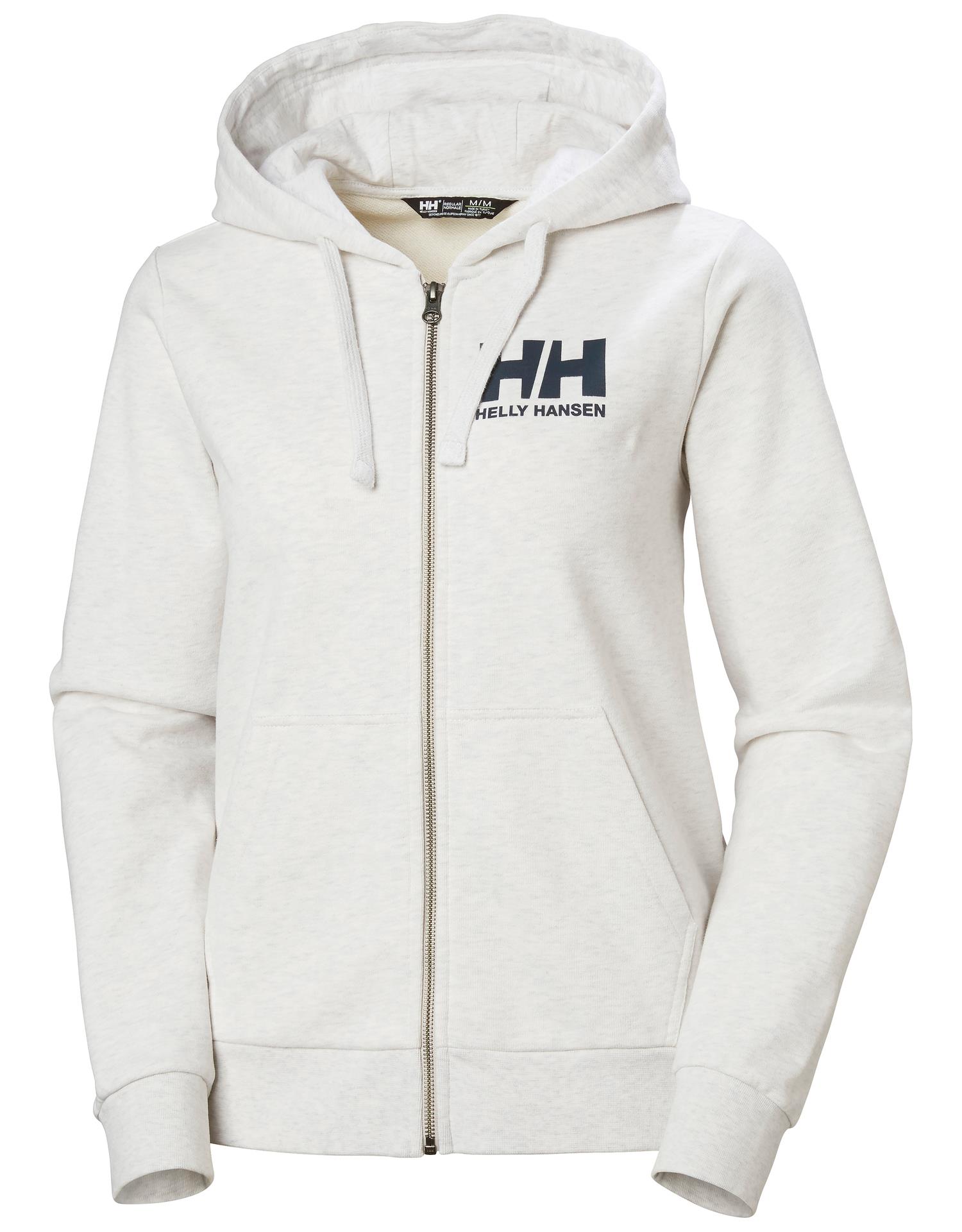 HELLY HANSEN W HH LOGO FULL ZIP 2.0 KAPİŞONLU SWEATSHIRT