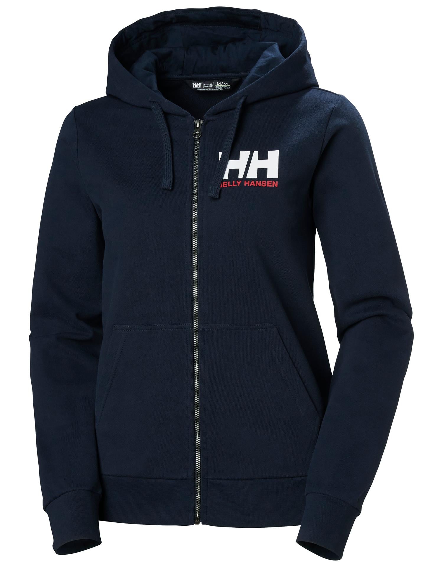 HELLY HANSEN W HH LOGO FULL ZIP 2.0 KAPİŞONLU SWEATSHIRT