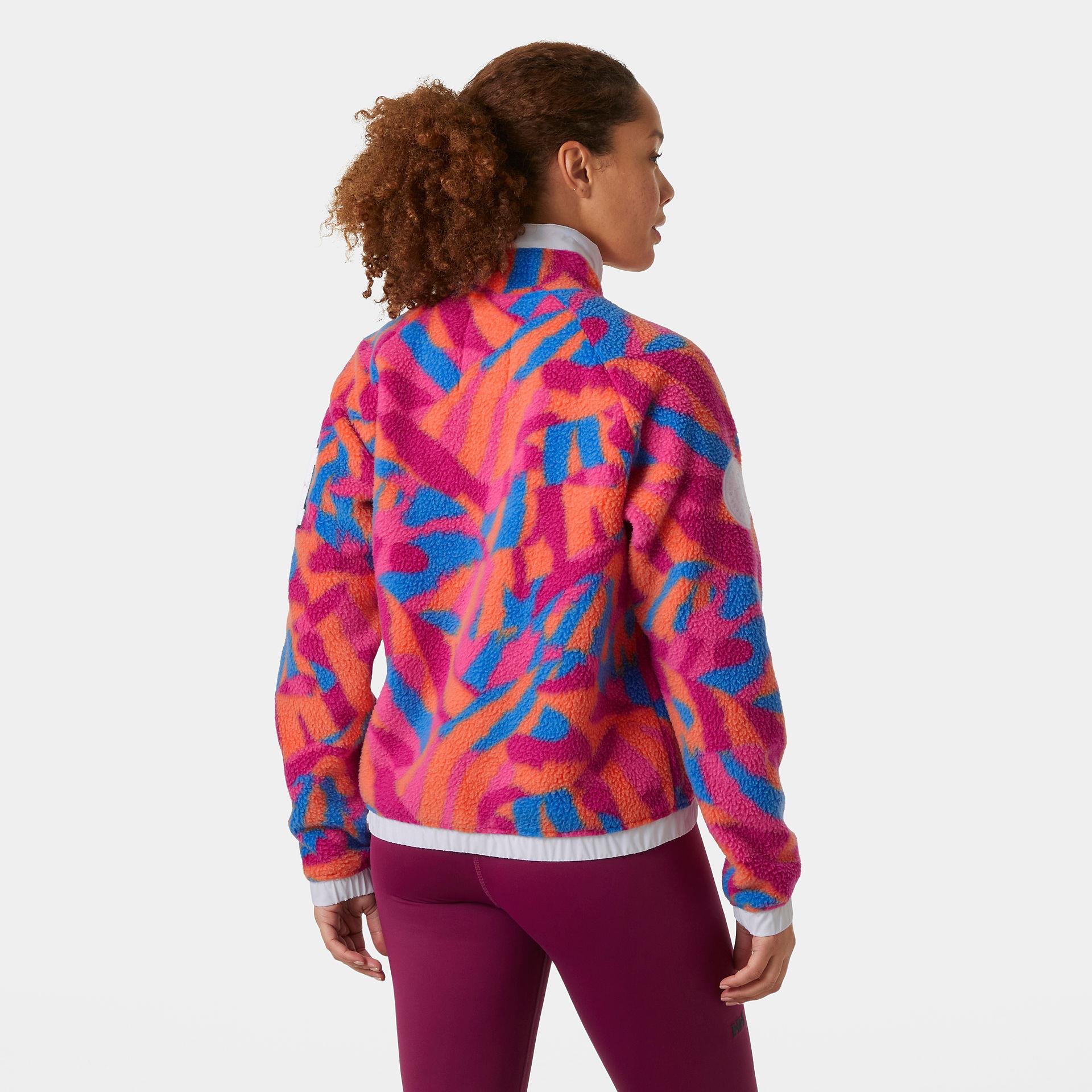 HELLY HANSEN W IMPERIAL PRINTED PILE SNAP MONT | Sport Works