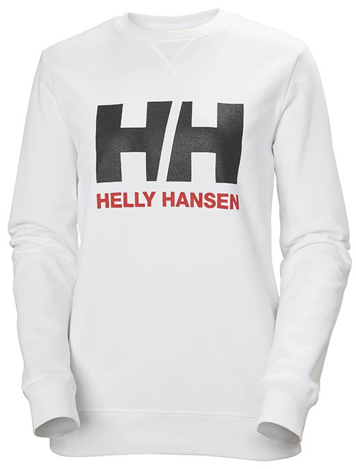HELLY HANSEN  W LOGO CREW SWEAT