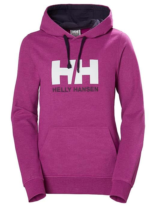 HELLY HANSEN  W LOGO HOODIE KAPİŞONLU