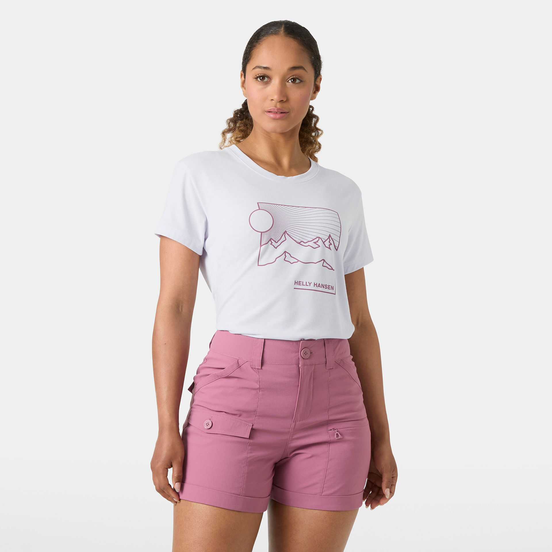 HELLY HANSEN W SKOG RECYCLED GRAPHIC T-SHIRT