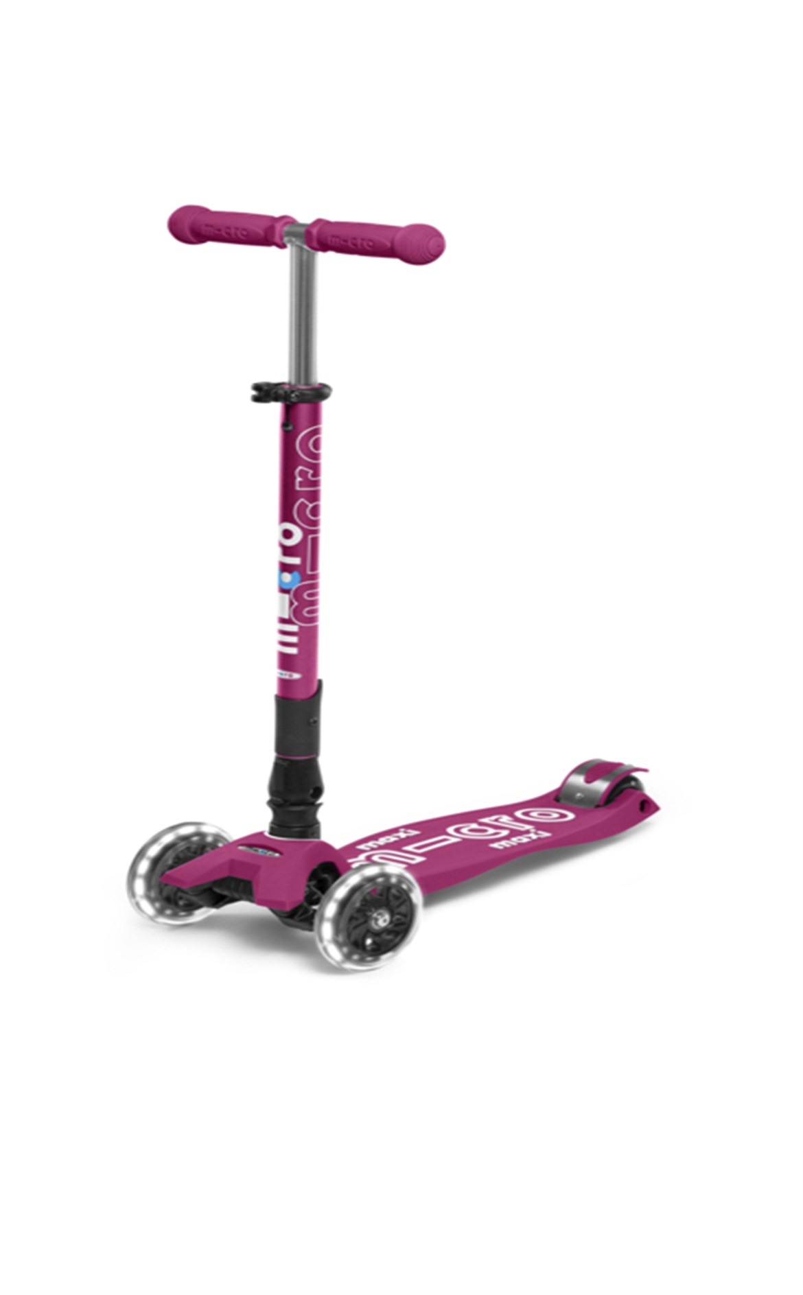 MAXI MICRO DELUXE FOLDABLE BERRY RED (LED)