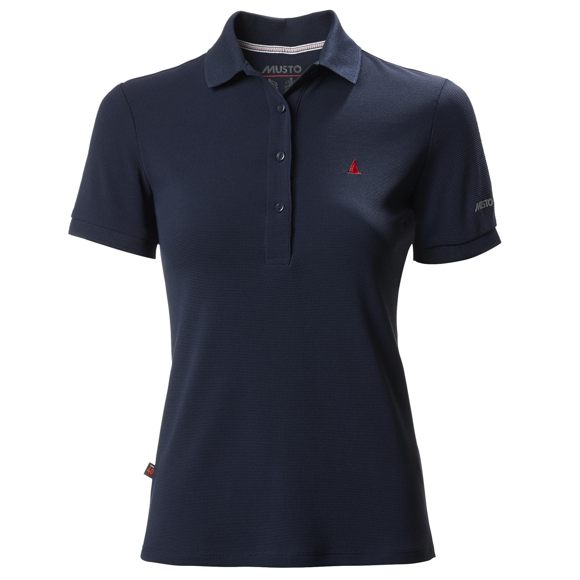 MUSTO EVO PRO LITE PLAIN YELKEN KISA KOL POLO KADIN (MUS.EWPS009)