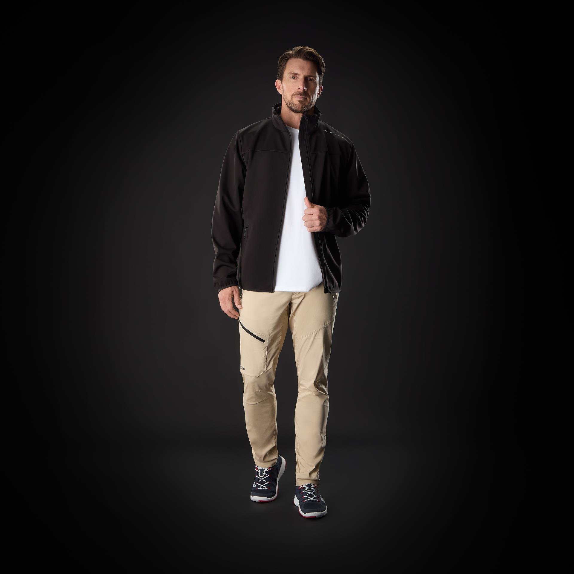 MUSTO M EVO CREW SOFTSHELL MONT