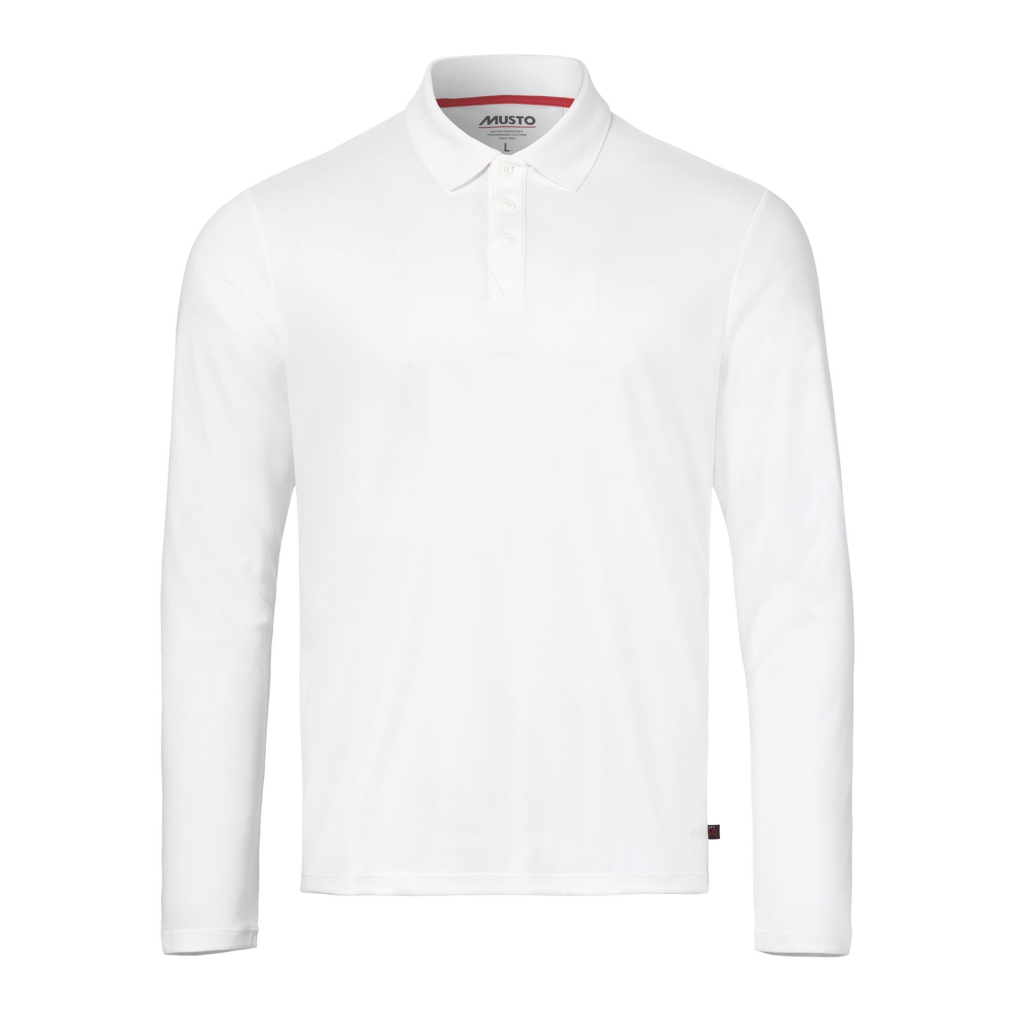 MUSTO M EVO CREW SUNBLOCK LS POLO