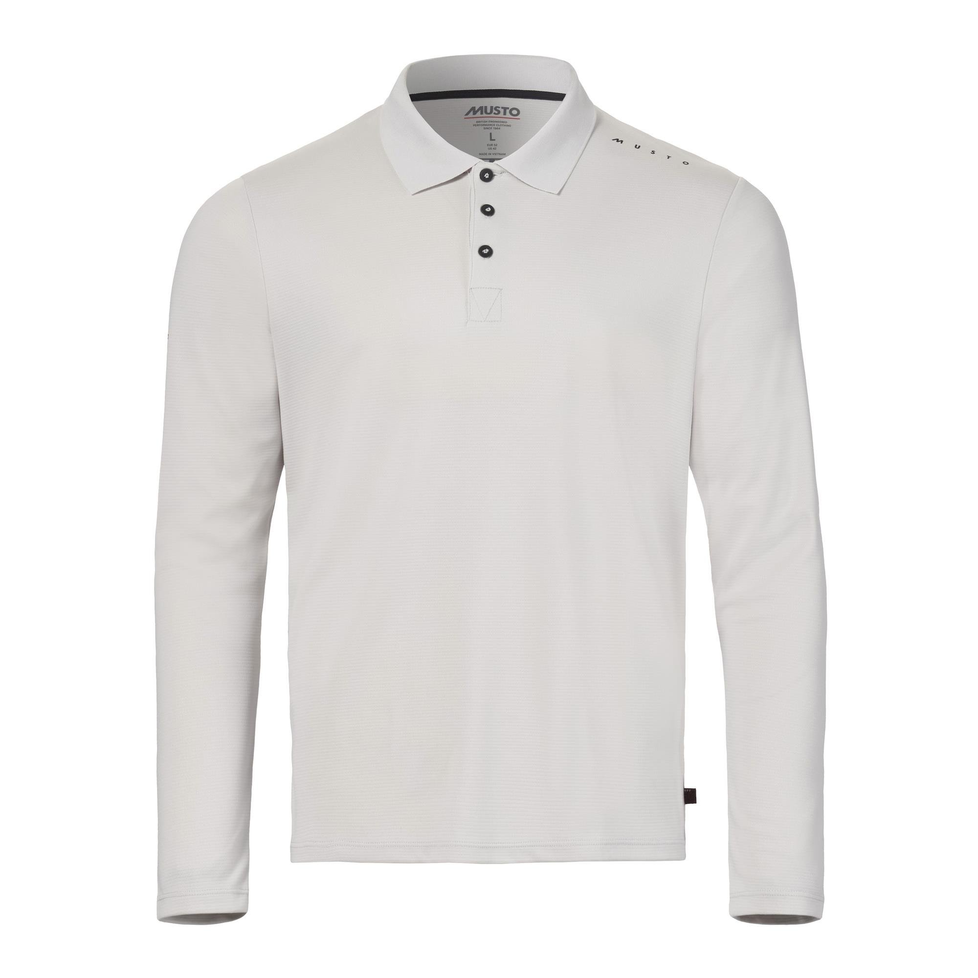 MUSTO M EVO CREW SUNBLOCK LS POLO