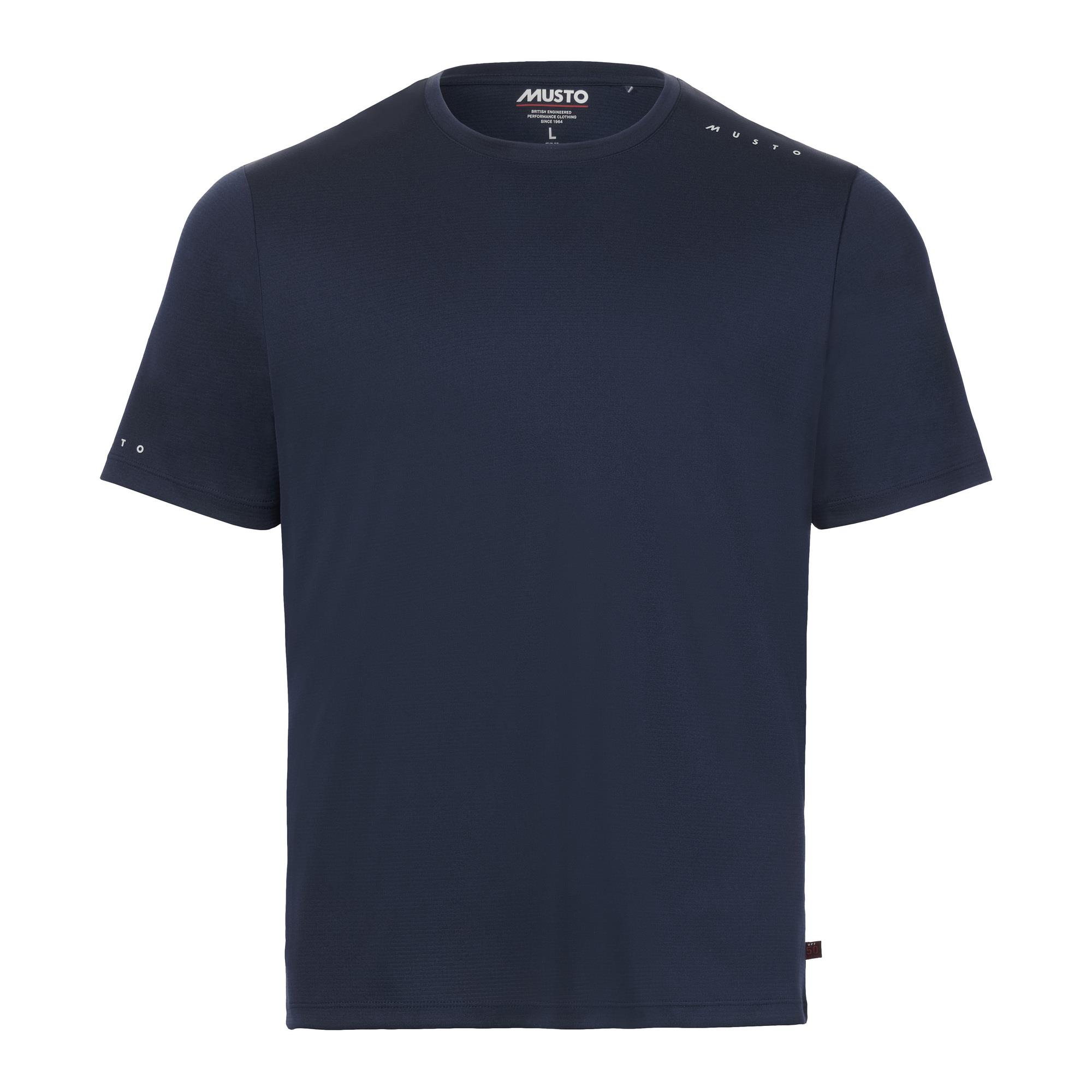 MUSTO M EVO CREW SUNBLOCK SS T-SHIRT