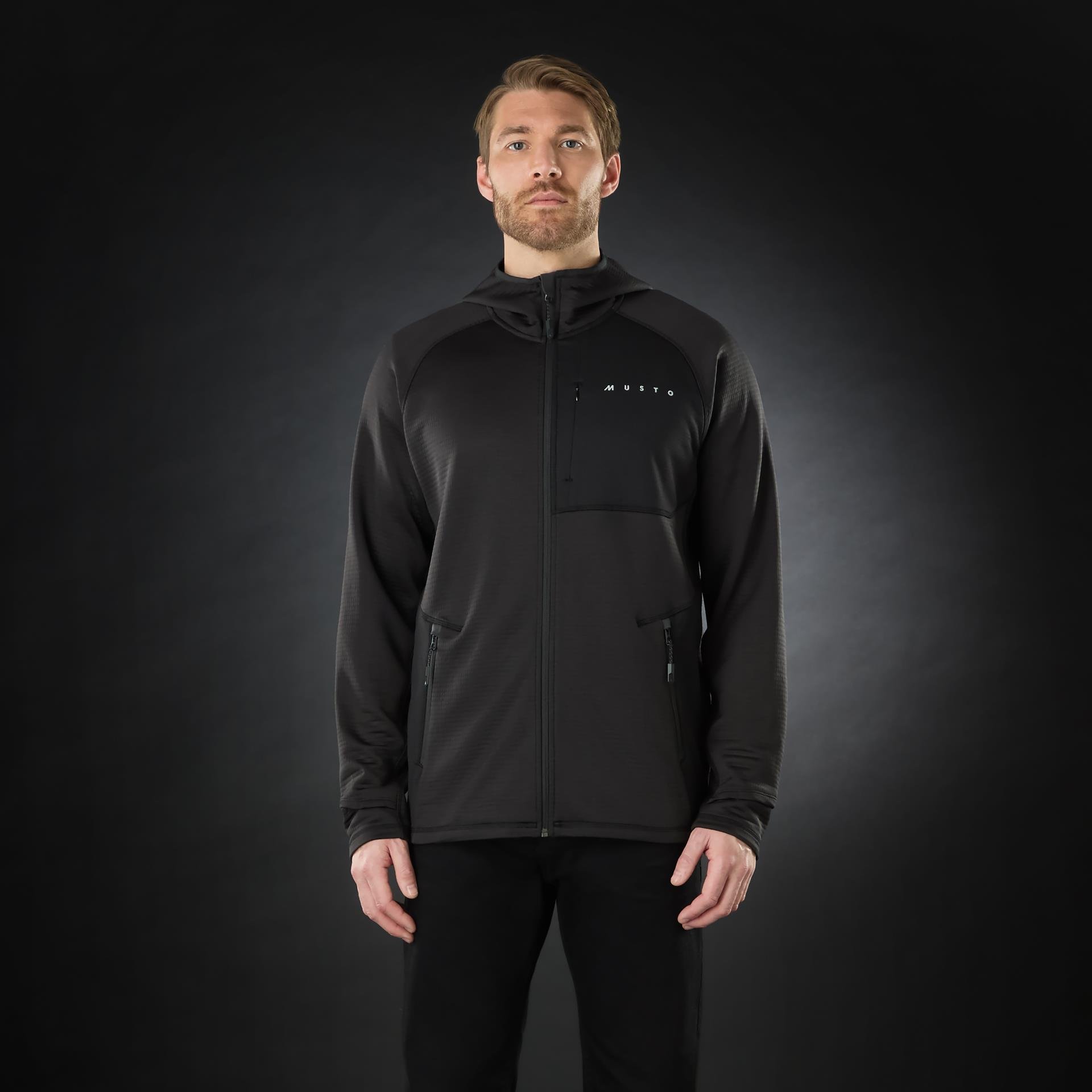 MUSTO M EVO THERM HOODED TECH FL KAPÜŞONLU POLAR