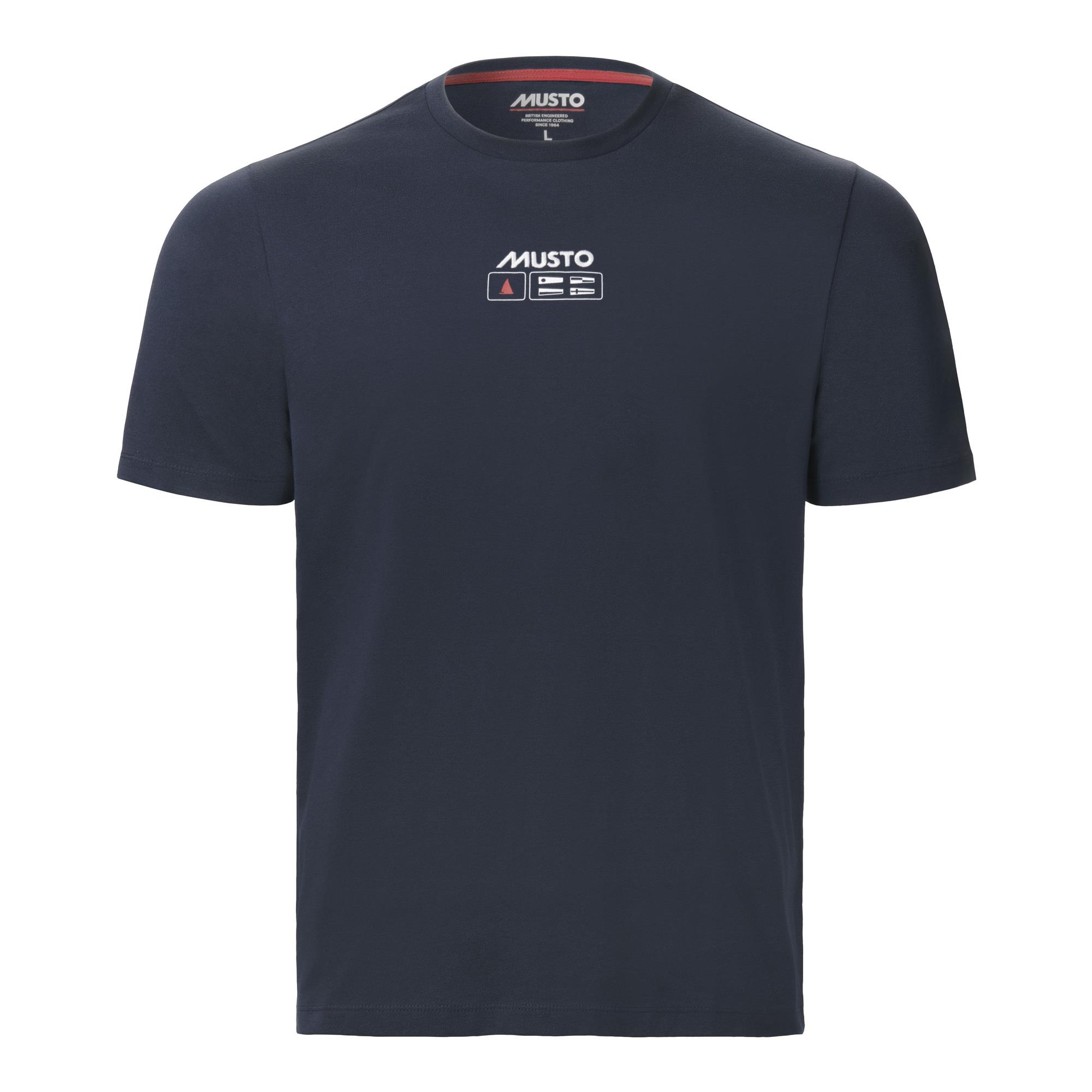 MUSTO M FLAG SS T-SHIRT