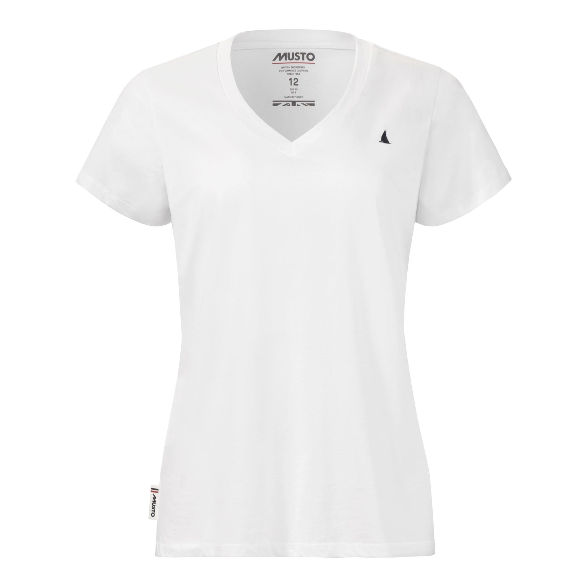 MUSTO W ORIGINAL V NECK SS T-SHIRT